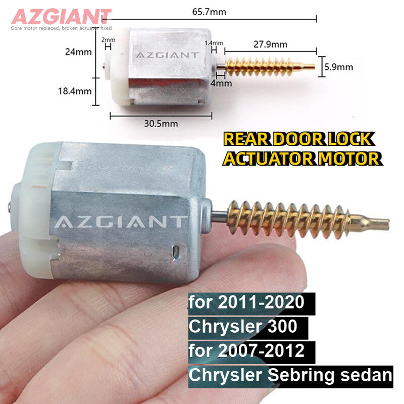 Rear door lock actuator motor 4589217AE 4589217AF is suitable for Chrysler 300/Sebring sedans.