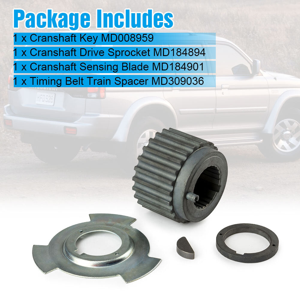 MD184894 for Mitsubishi Montero Crankshaft Gear Sprocket Sensor Blade Spacer
