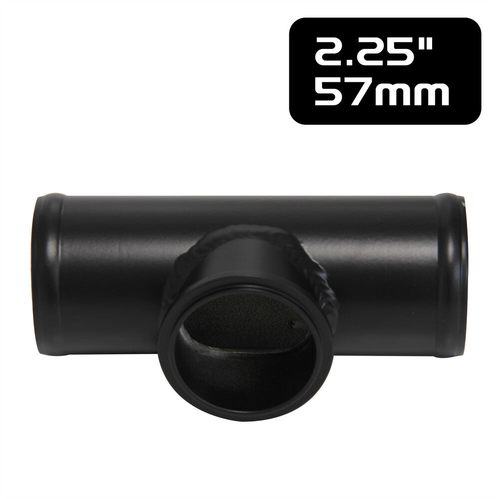 Universal 50mm V-band BOV Flange 2.25 Tube Pipe Blow off Valve Turbo Black