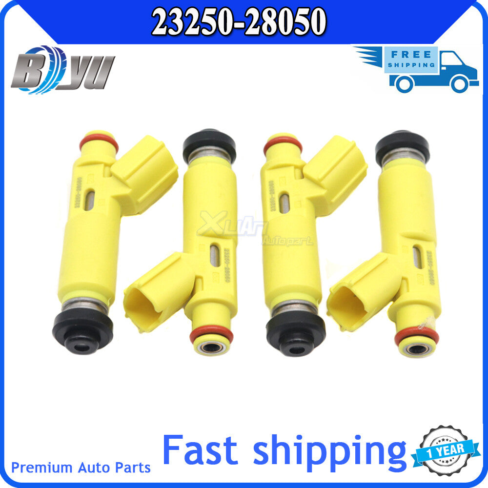 4-piece fuel injector kit 23250-28050 for Toyota RAV4 2.0L L4 2001-2003 (4 pieces 2325028050-)