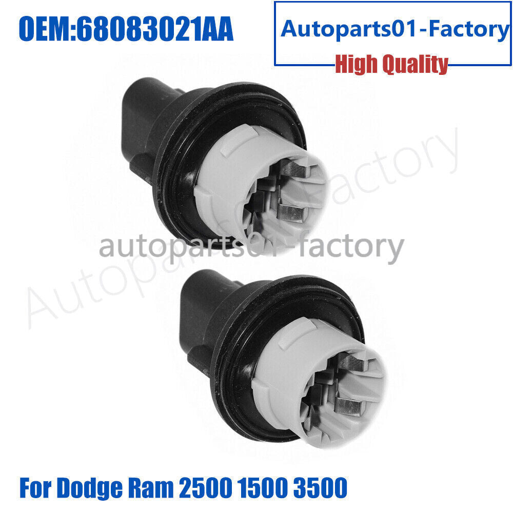 2PCS Turn Signal Lamp Socket Connector 68083021AA for Dodge for Ram 2500 1500 3500