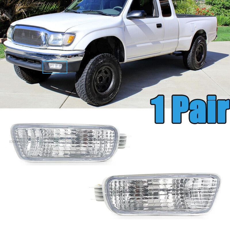 1 Pair for Toyota Tacoma 2001-2004 Front Bumper Fog Lights Fog Lamp