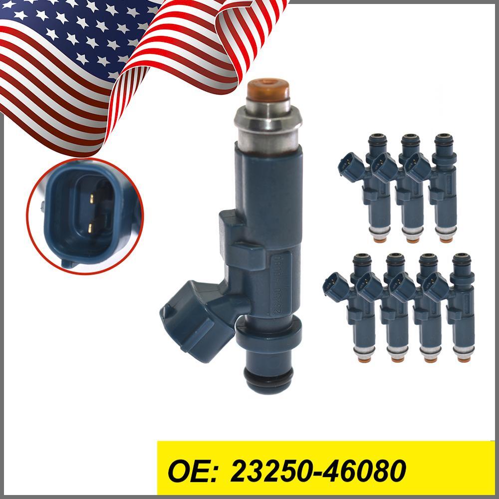 8PCS Fuel injectors for 2000-2004 for Toyota Tundra for Lexus 4.7L V8 23250-50040