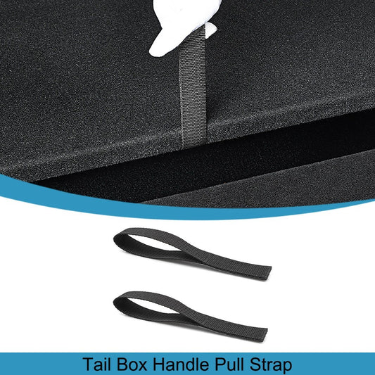2x Rear Trunk Rope Drawstring for Tesla for Model Y Open Tail Box Handle Pull Strap