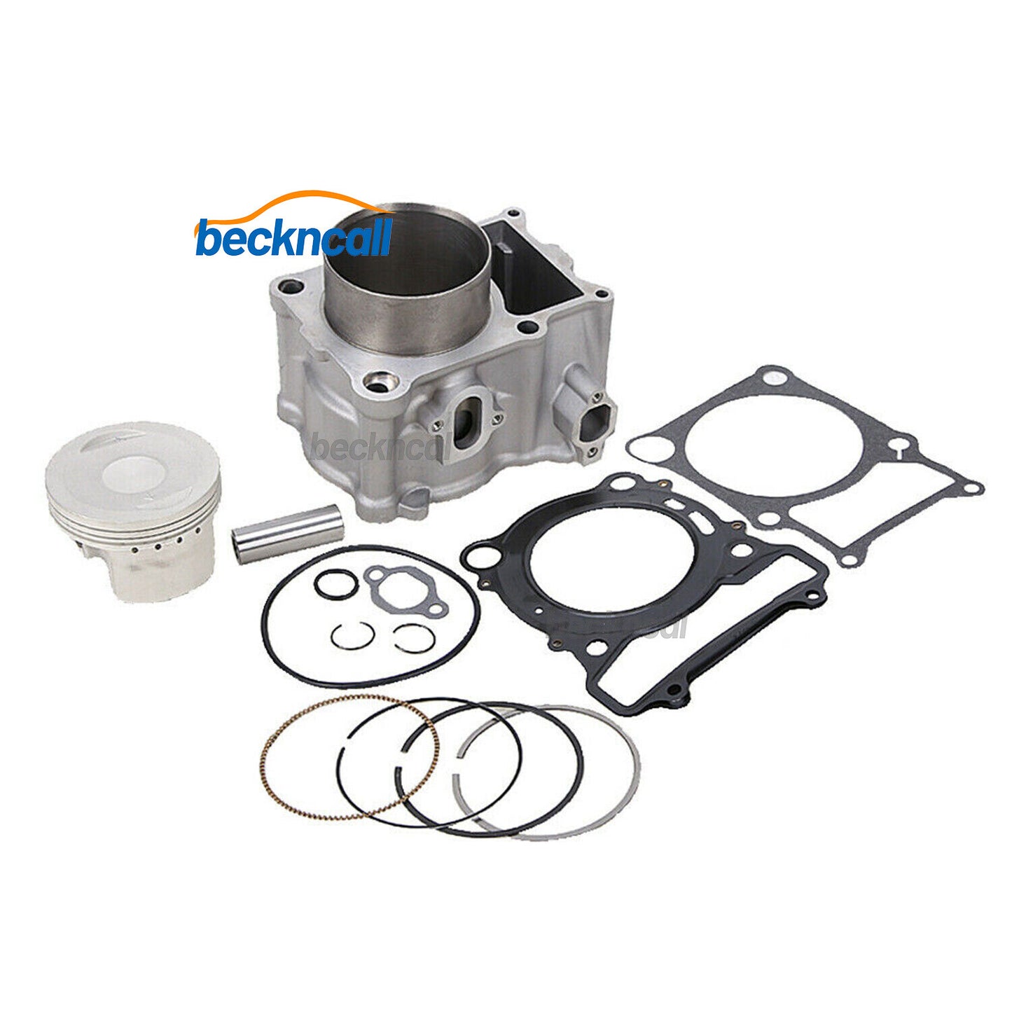 Cylinder Piston Gasket Top End Rebuild Kit 84.5mm for Yamaha Kodiak 400 Grizzly