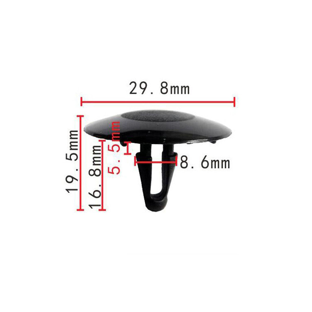 10 Car Hood Insulation Pad Retainer Clips for Toyota for Lexus ES300