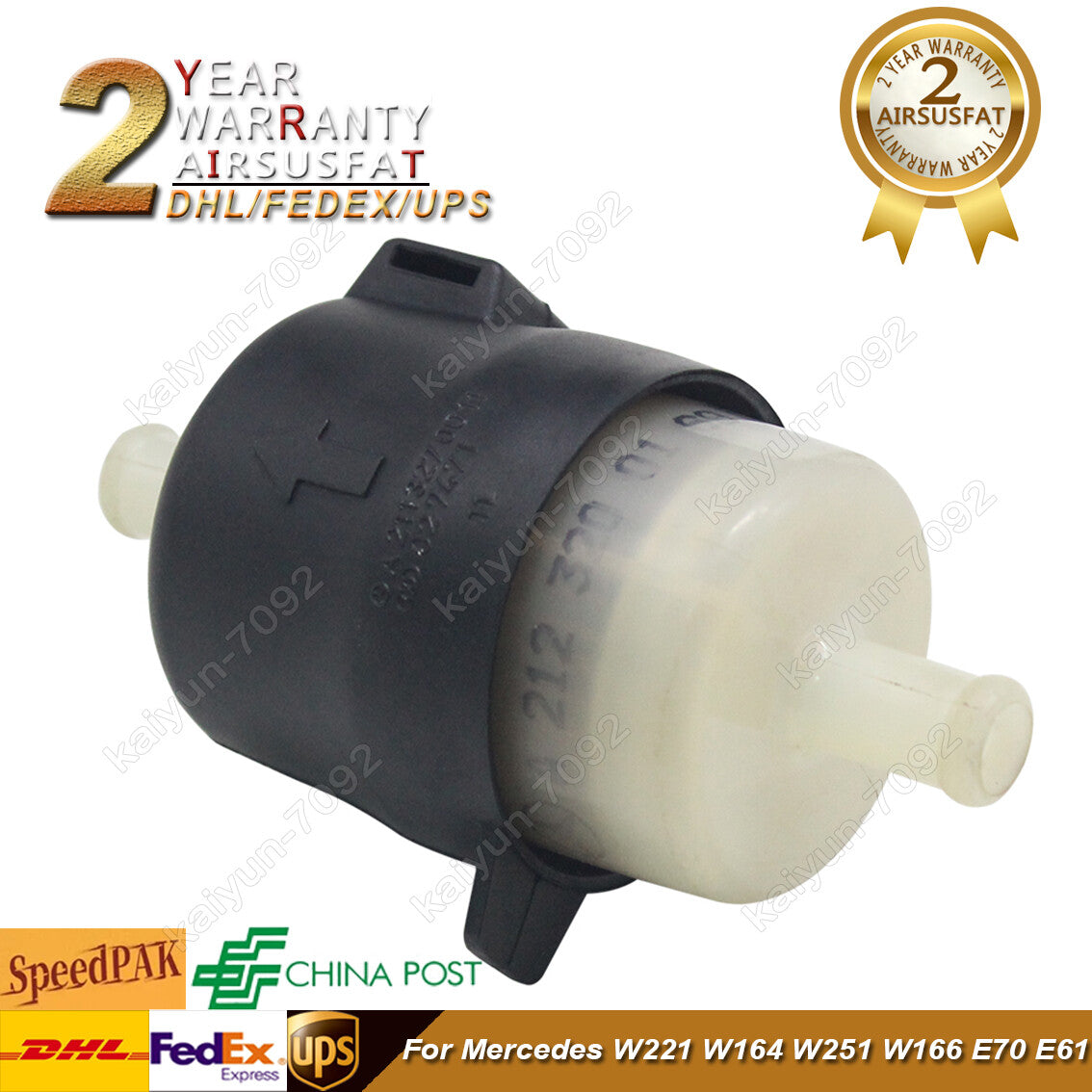 for Mercedes w221 w164 w251 w166 E70 E61 Air Suspension Pump Outside Air Filter