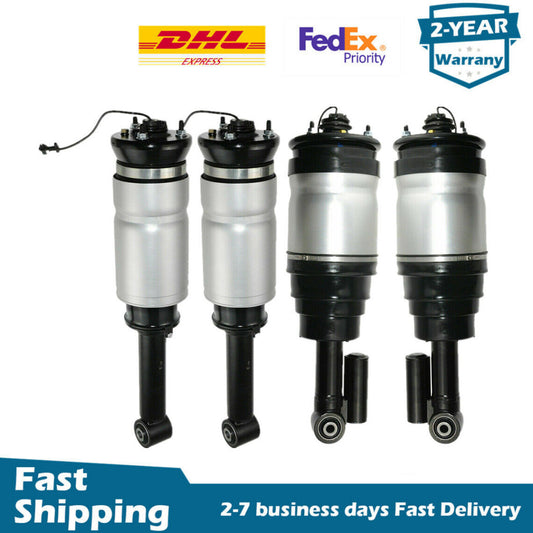 4x Front Rear Air Suspension Shock Struts VDS Fit for Range Rover Sport L320 2010-13