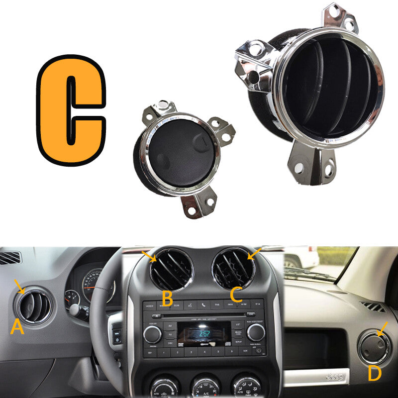 Right Front Dash Center Console Air Vent Outlet for Jeep Compass Patriot 2009-14