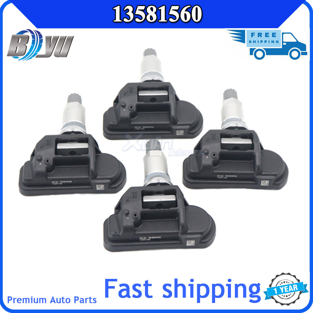 Tire pressure sensor TPMS 13581560 suitable for Chevrolet for Corvette Volt and for Opel Astra 4x