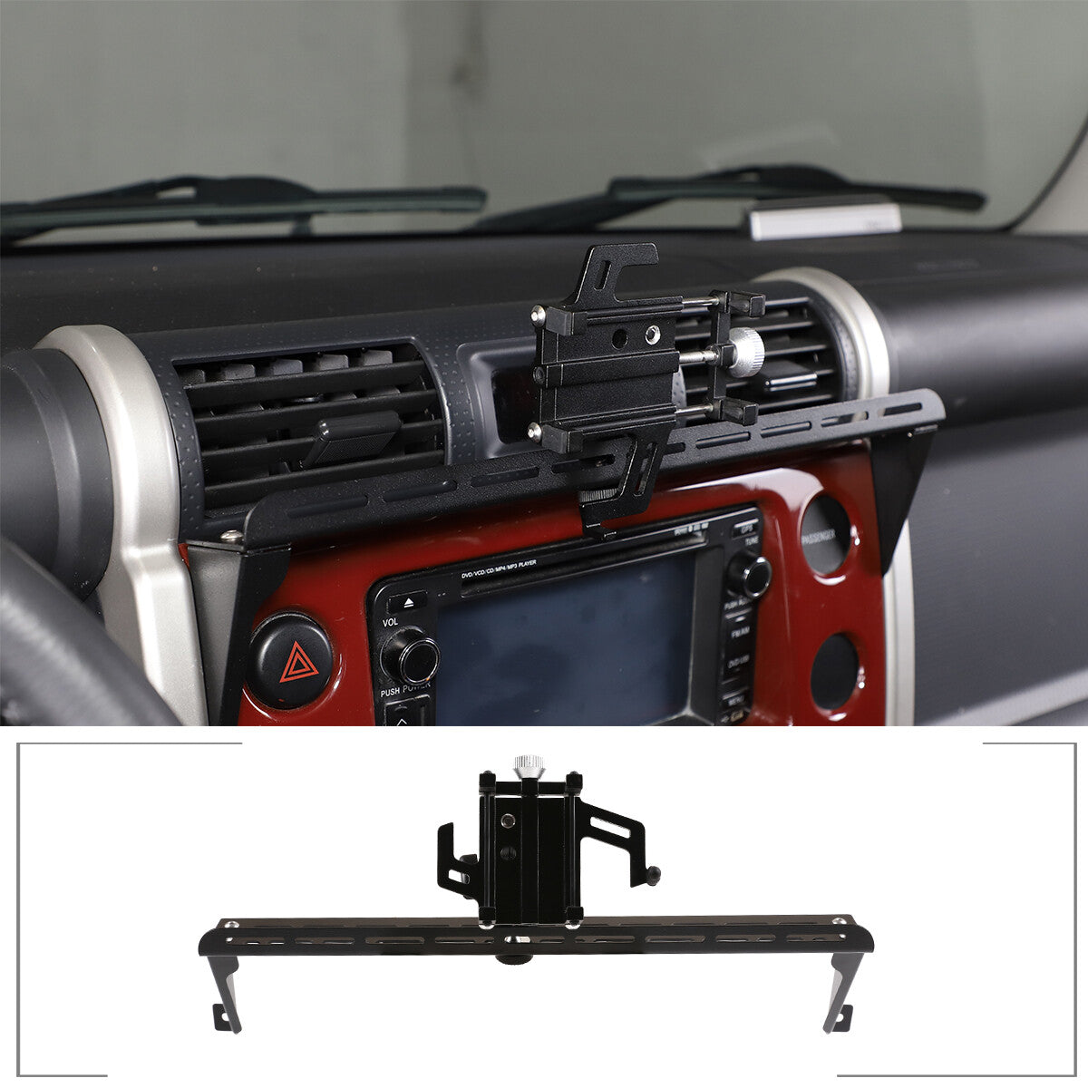 Carbon steel armrest box safety storage box suitable for Toyota Tendera 2014-2021 (small size)