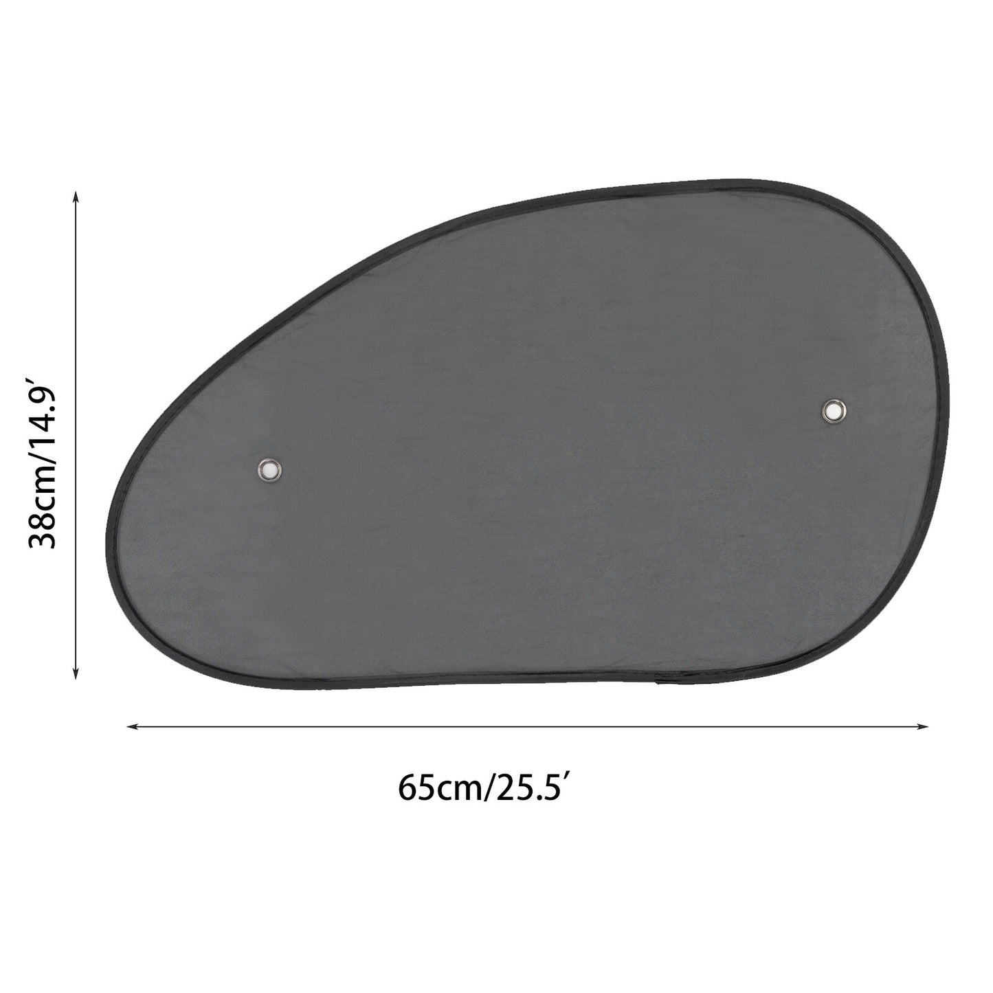 Sun protection car. sun visor universal sun protection children 65x38 cm UV reflector