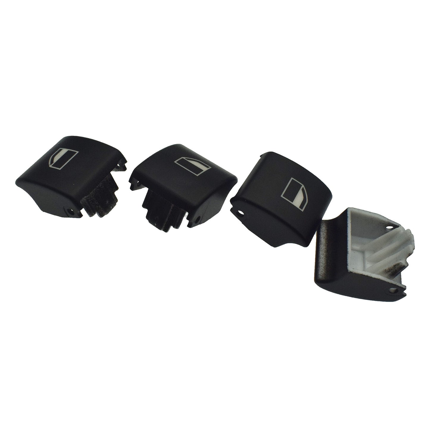 4Pcs Power Window Switch Button Caps Fit for BMW 3 Series E46 X5 X3 61316902183