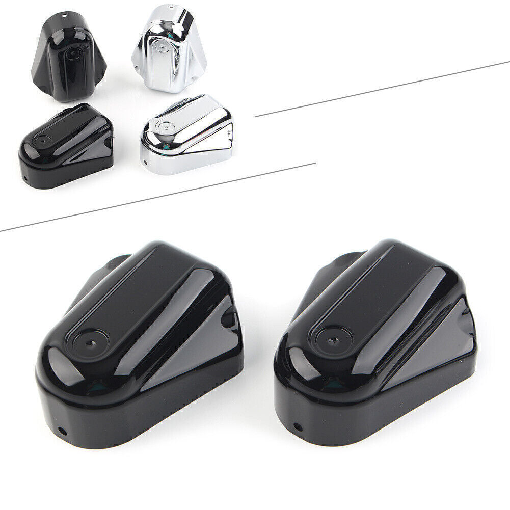 for Harley Softail FLST FLSTC FLSTN FXST 08-18 ABS Swingarm Axle Cover Cap Black
