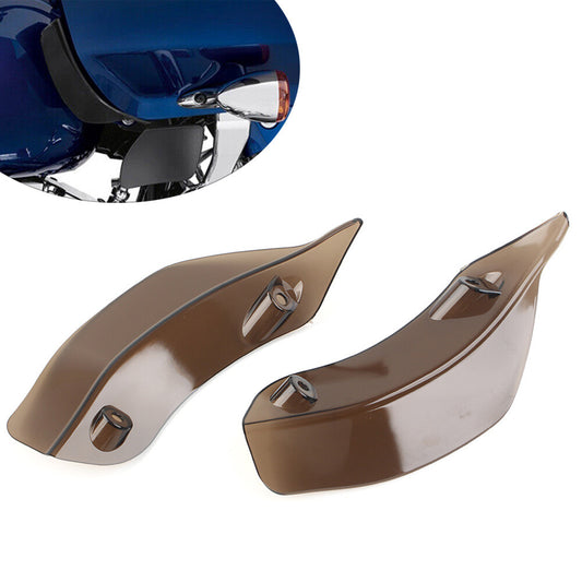 2pcs Upper Fairing Accents Air Wind Deflector for Harley Road Glide FLTRX 15-20