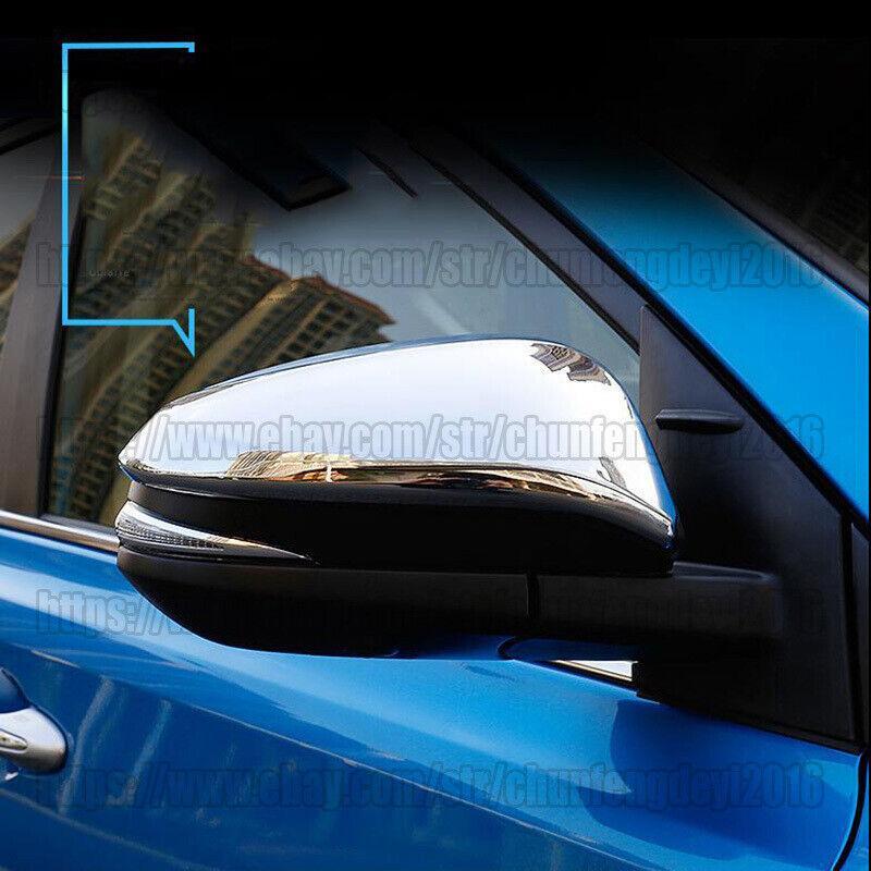 for Toyota rav4 2016 17 2018 ABS Chrome Car Door RearView Door Mirror Cover trim
