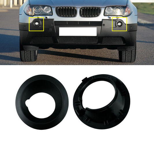 Suitable for BMW X3 E83 2004 - 2006 1 Dual Front Bumper Fog Light Protective Cover