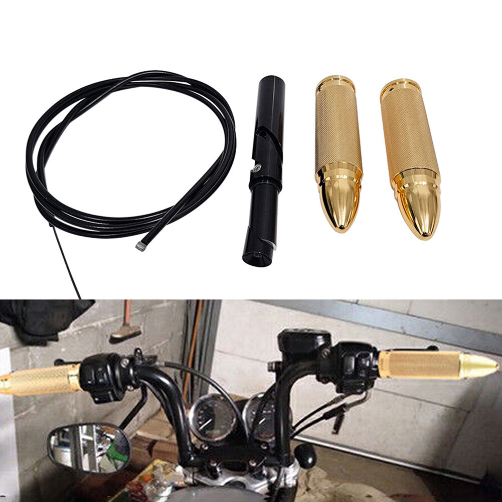 Internal Throttle Assembly 1 Motorcycle Grip for Harley Chopper Bobber