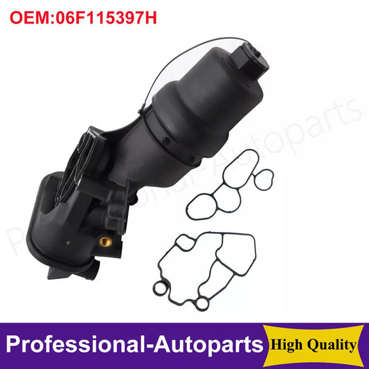 Oil filter housing and cooler housing suitable for 2005-2009 for Audi A4, for Volkswagen for Golf , for Jetta 2.0L