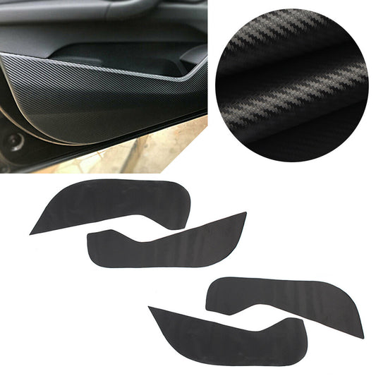 Interior Door Anti Kick Pad Protection Cover Trims for BMW X1 F48 2016-2022 4PCs