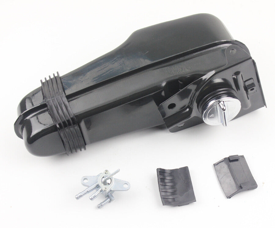 aftermarket Black Iron Fuel Gas Tank Cap Petcock for Honda DAX CT70 Bikes