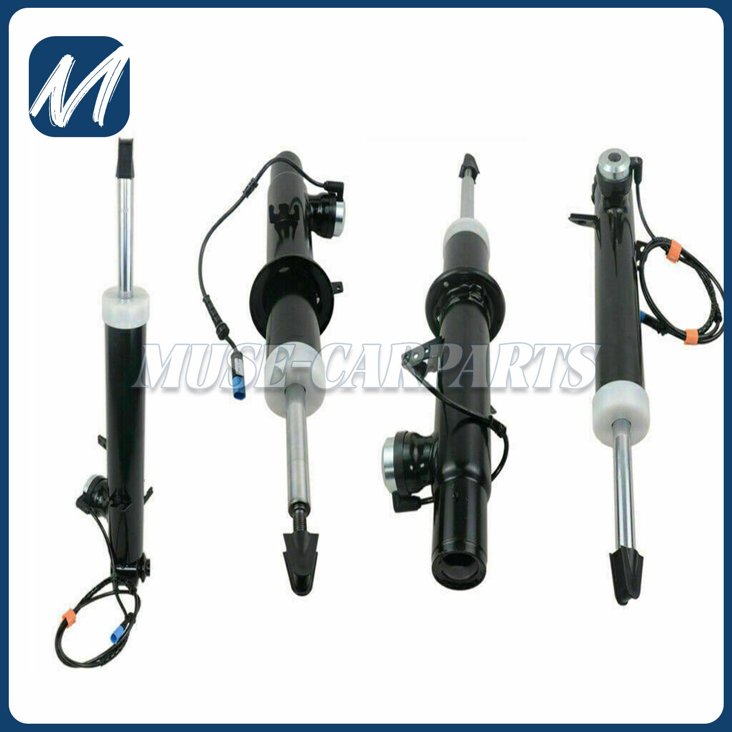 4 front and rear shock absorbers with adaptive fit for Chevrolet for Corvette C5 5.7L 97-02