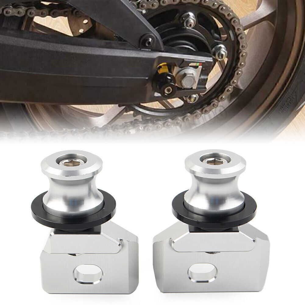 for Honda CB650R Silver Motor Chain Adjustment Bracket Screw Rocker Reel Slider