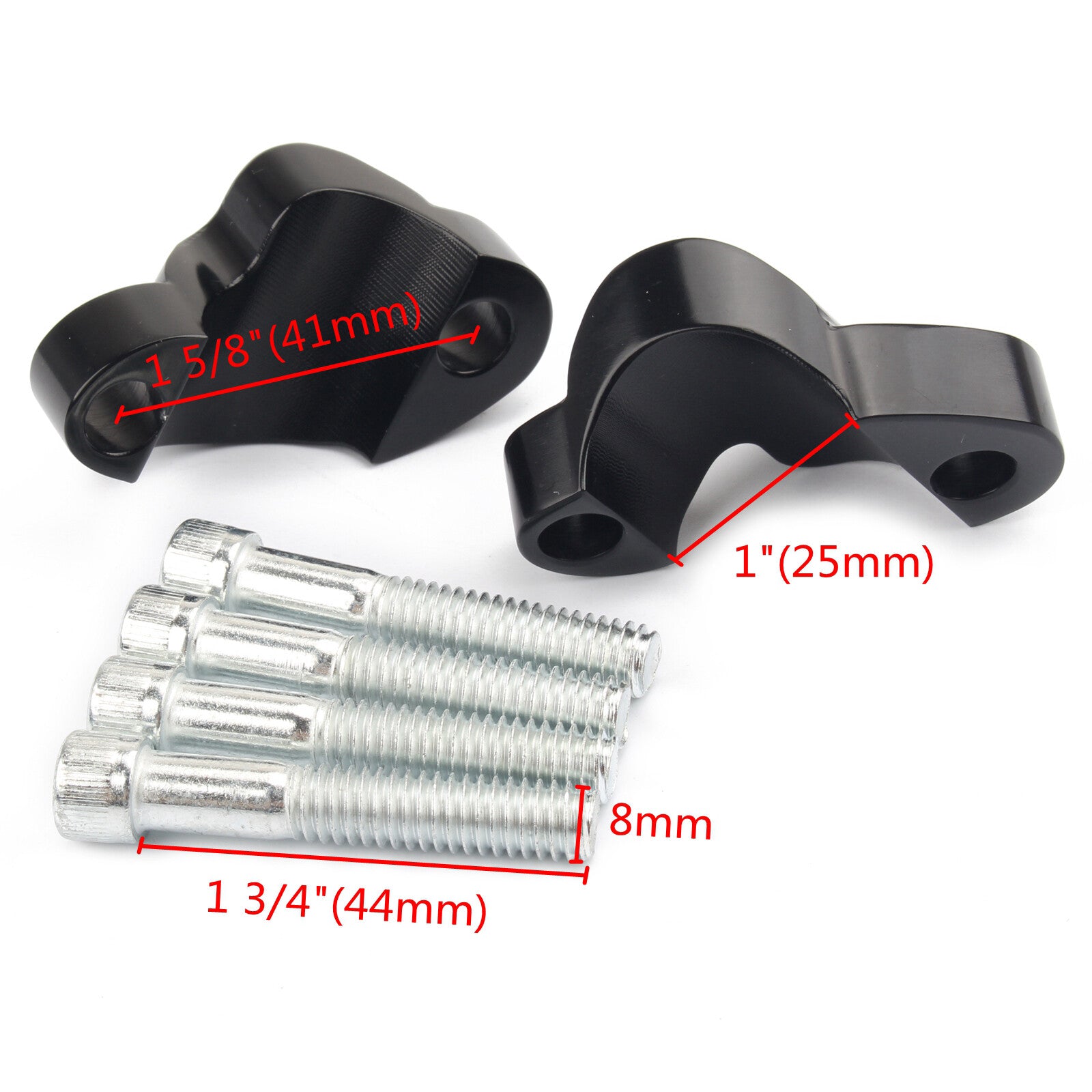 Dirt Bike Handlebar Riser Extensions for Harley Sportster XL1200X XL1200XS 48