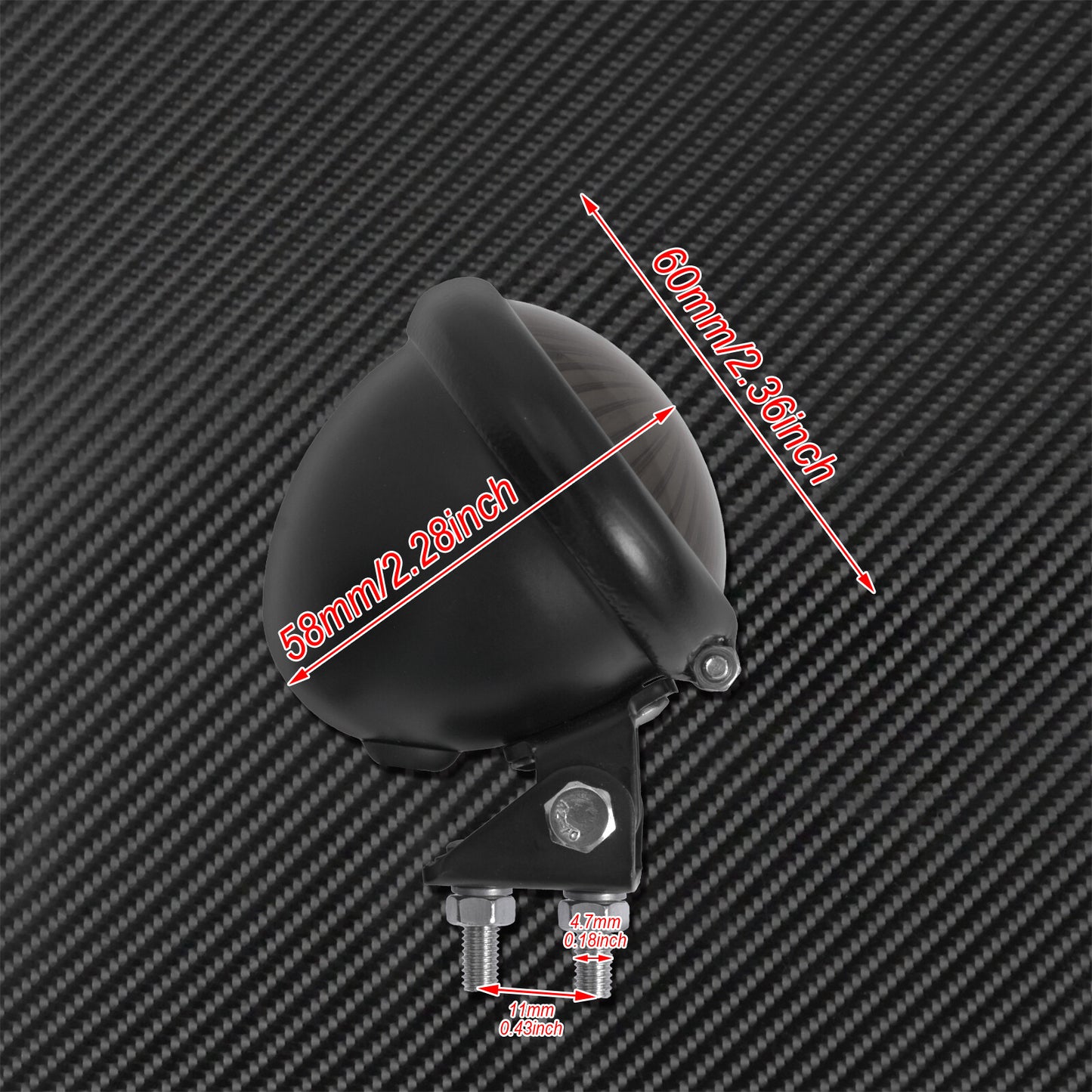 Motorcycle Rear Fender Tail Running Brake Stop Light Lamp Fit for Harley Bobber