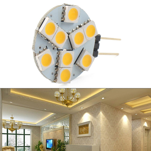 Super Bright Warm White Light G4 Socket 5050 SMD 9 Fit Indoor Car RV Landscape