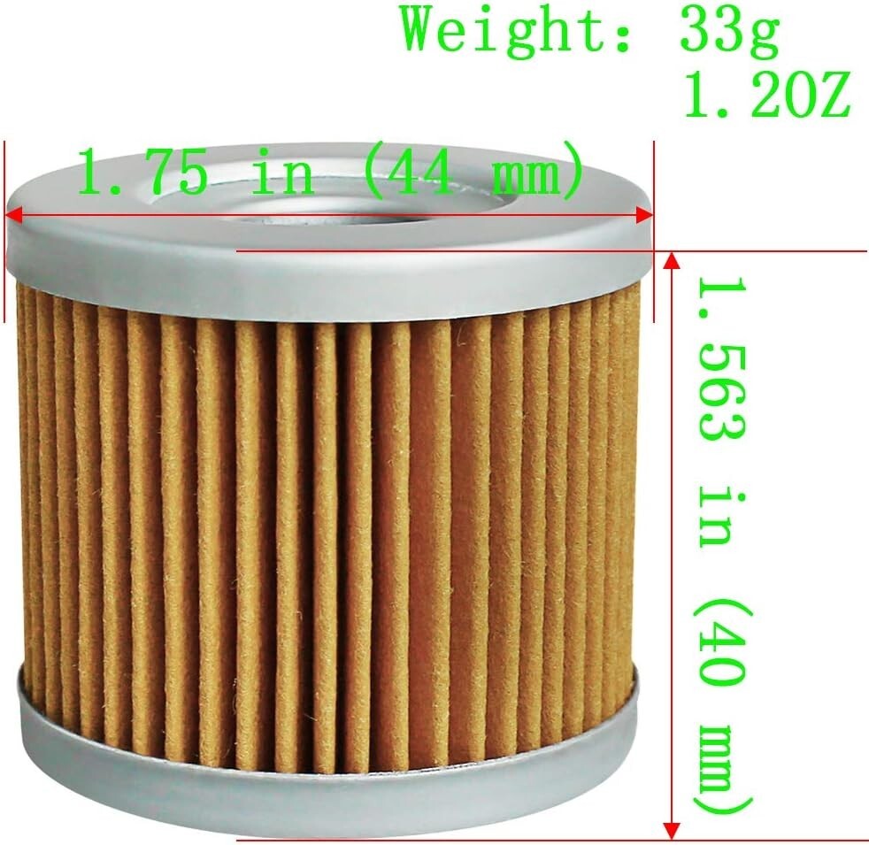 Oil Filter for SUZUKI LT125 1983-1987 / LT185 1984-1987  HF131  KN131