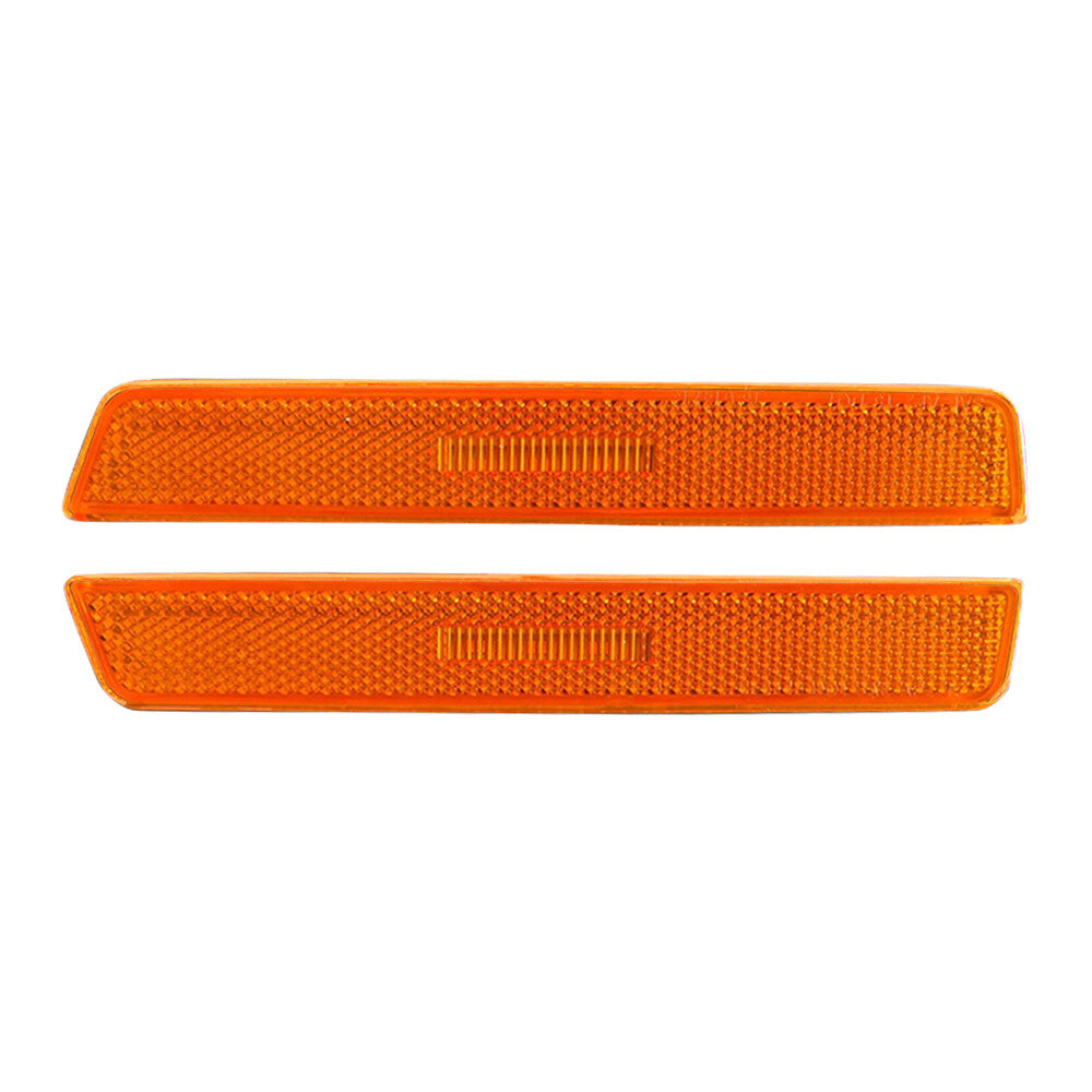 1Pair Front Bumper Side Marker Lamps Left Right for 2015-2019 for Dodge for Challenger