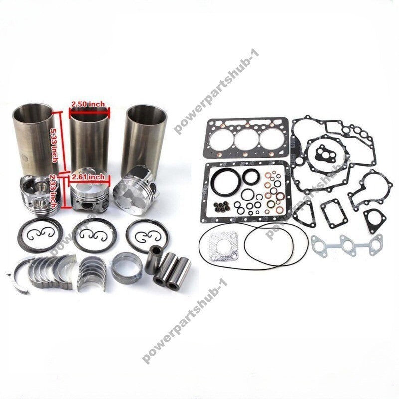 D722 Engine Rebuild Kit For Kubota B7300HSD B7400HSD BX1860D BX1800D BX1850D