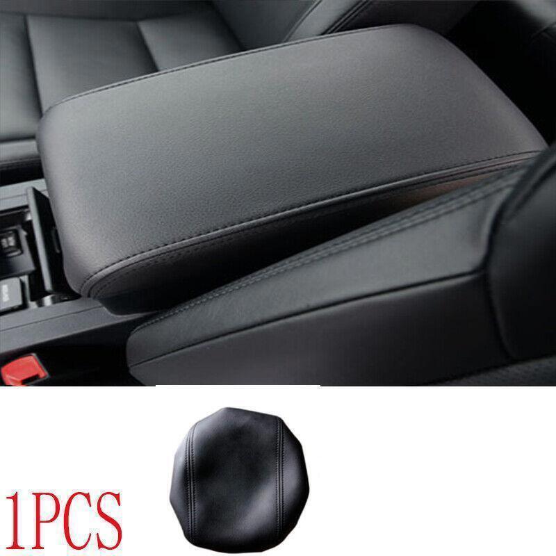 for Toyota for Camry 12-16 Black PU Leather Middle Console Armrest Box Cover Trim 1P