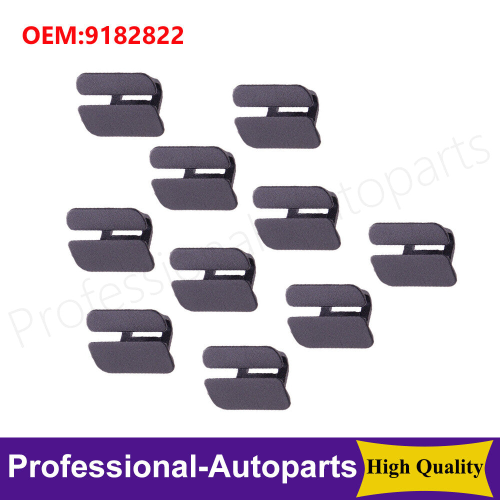 10PCS Hood Insulation Retainer Seal Clips for Volvo C70 S60 S80 V70 XC60 XC90