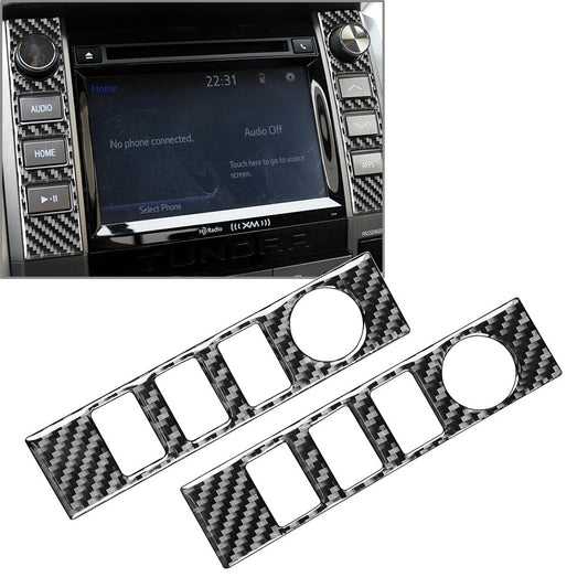 Mittelkonsolen-Lautst?rkeschalter-Abdeckungsverkleidung f¨¹r for Toyota Tundra 14-21