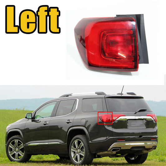 for GMC Acadia 2017-2019 Rear Brake Lamp Red Outer Left Driver Tail Light