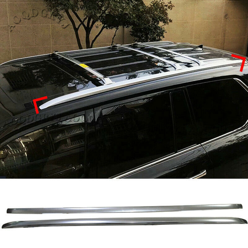 Aluminum Alloy Top Roof Rack Rail Luggage Cross Bars for LEXUS LX570 2016-2021