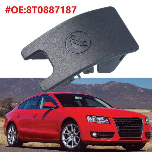 Rear Black Child for Seat Slot Trim Cover Button isofix for Audi for A4 B8 for A5 8T0887187