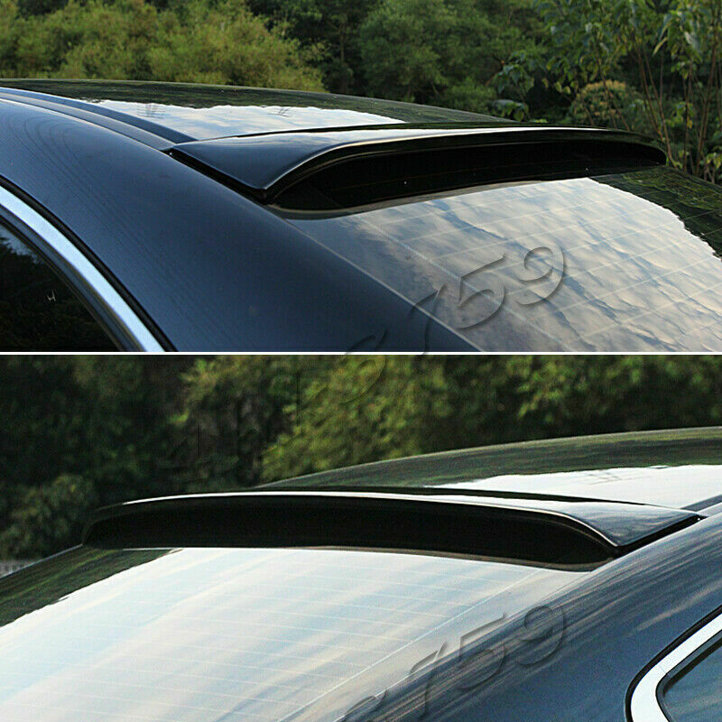 for Honda Accord 2008-2012 Glossy Black Rear Window Roof Lip Spoiler Visor Wing