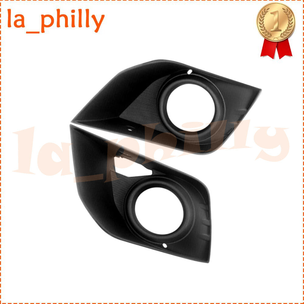 Pair RH+LH for Mitsubishi for Outlander Sport 2016-19 Front Fog Light Bezels Covers