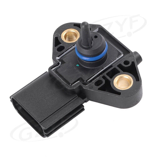 Fuel Injection Rail Pressure Sensor Fit for Ford for Mercury 0261230093 Black
