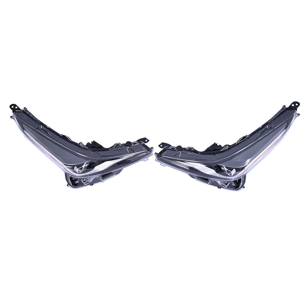 L+R Front Headlight Headlamp Driver+Passenger Side Fits 2019-2022 for Toyota Prius