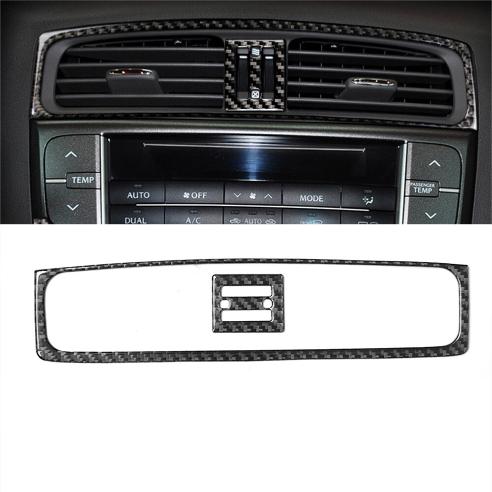 Carbon fiber vent interior decorative protective cover suitable for LEXUS IS250 300 350 2006-12