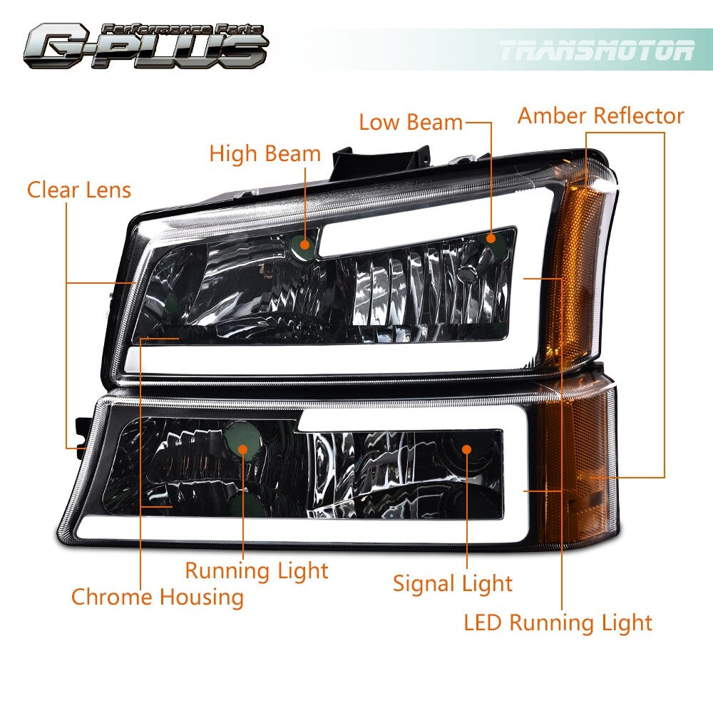 2003-2006 Red and Purple LED DRL (Waterproof + High-Quality)