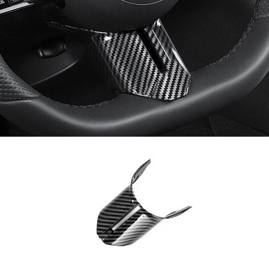 for Mercedes-Benz GLC 260 300 2023 Carbon Fiber Steering Wheel Decor Cover Trim