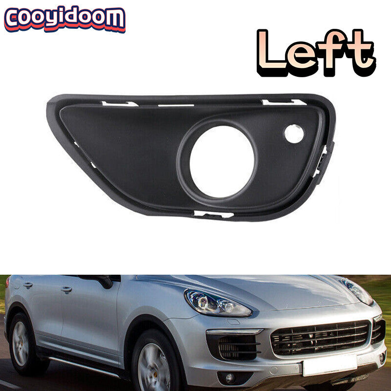 Left front fog light bezel trim cover for Porsche for Cayenne 2015 2016 2017 2018