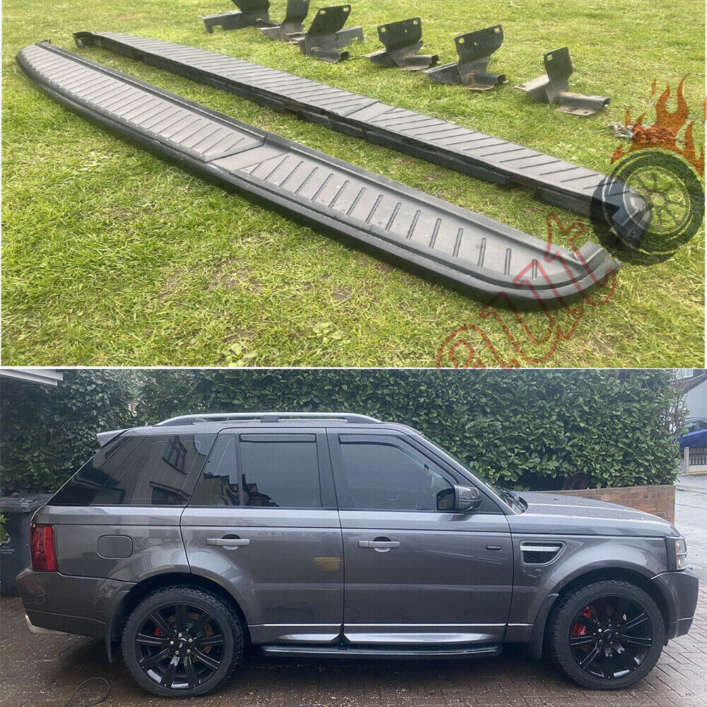Black Look Design Side Step for Range Rover Sport 2006-13 Running Board Bar Kit