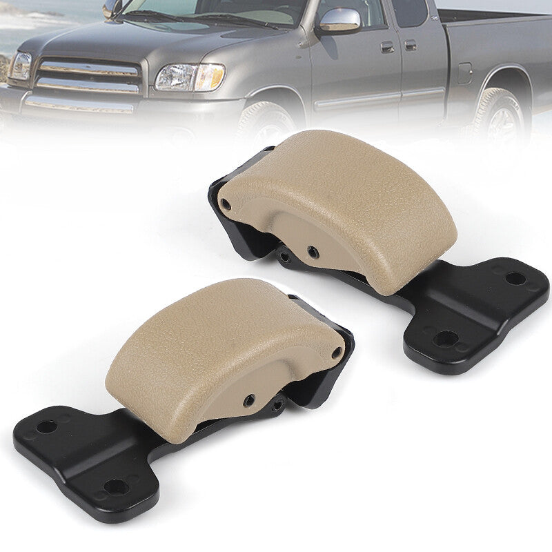 2PCS REAR WINDOW GLASS LOCK LATCH BEIGE LEFT RIGHT for TOYOTA TUNDRA 2000-2006