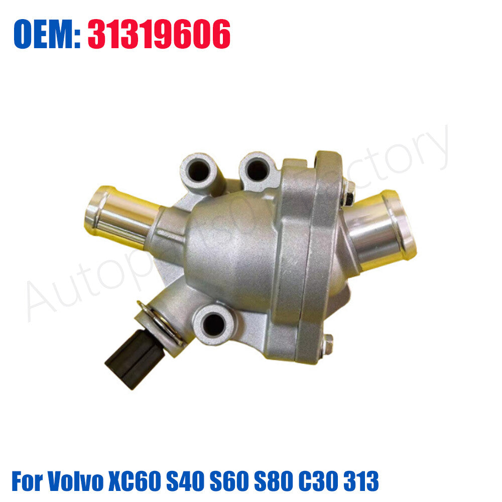 31319606 Aluminum Coolant Thermostat Housing for Volvo XC60 S40 S60 S80 C30 313